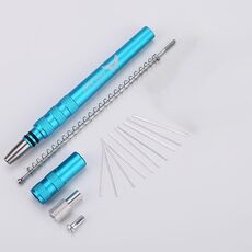 MM VWAN MAGGIO MAGGERDREDRESSING SALEBROW TRIFFING TRIFFING PEN PENSORE PENNA IN ACCIAIO INOSSIDABILE RAZOR (blu)