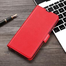 Per Asus Zenfone 8 ZS590KS Ultra-sottile fibbia laterale laterale PU + TPU custodia in pelle (rosso)