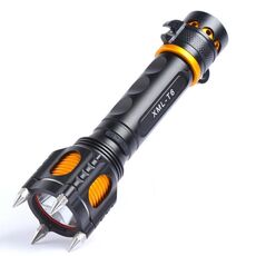 LED per esterni T6 Forte Light Light Torcia elettrica per auto Sicurezza multifunzione Multifunzione Torcia aelf-difesa (torcia singola)