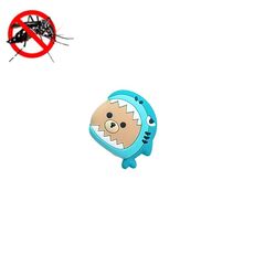 QW0006 Pianta del fumetto Olio essenziale Zanzara Clip Studente estivo Bambini Zanzara all'aperto Forcina Copricapo Colore Consegna casuale