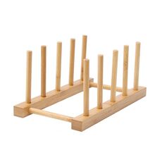 4 PCS Multifinish Bowl Des Desk Rack da cucina Scarpe da cucina Bamboo Tableware rack, strato (specifica): 4 griglia
