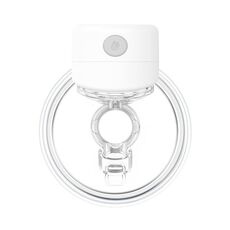 Massaggio indossabile per pompetta automatico del seno a mani libere Invisible wireless Big Breast Pump S12 - Inglese - Bianco