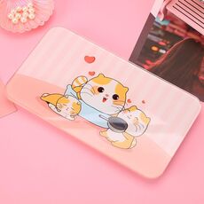 ZJ25 Mini Bilancia del peso del fumetto Home Accurata Bilancia del corpo umano portatile accurata (Meow)