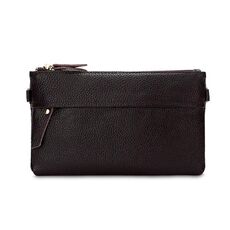 Borsa di monete per cellulare diagonale a spalla da donna (marrone)