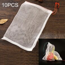 10 PCS Borsa a rete in nylon Semi da giardino Frutta Sacchetti per il controllo dei parassiti Verdura Vigneto Rete anti-uccelli Sacchetto a rete per il controllo dei parassiti Filtro a rete in nylon Accessori Forniture, Dimensioni: 30 * 20 cm