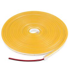 CJ-1206 12 V 6A 5m IP65 Silicone impermeabile al neon LED Strip Light (Giallo)