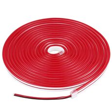CJ-1206 12V 6A 5M IP65 Silicone impermeabile al neon LED Strip Light (rosso)