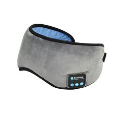 Bluetooth 5.0 Sleep Eye Masks Smart Wireless Music Eye Masks (Grigio)