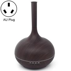 Spruzzatore automatico di alcol con umidificatore a bocca a macchina per fragranze creative con luce LED colorata, specifica spina: spina AU (marrone scuro)
