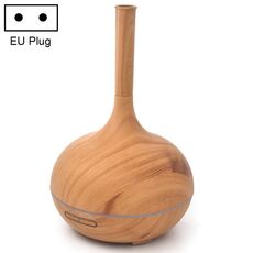 Spruzzatore automatico di alcol con umidificatore a bocca a macchina per fragranze creative con luce LED colorata, specifica spina: spina europea (marrone chiaro)