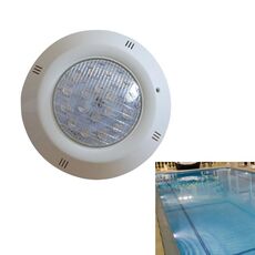 Lampada da parete in ABS per piscina a LED con luce subacquea, potenza: 24 W (bianco)