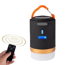 YD-29 Telecomando Remote Camping Light Lighting esterna Portatile Tenda USB Lampada Lampada LED LED (nero)