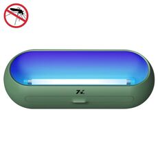 Hanzhang Sticky Trappola Zanzara Lampada per zanzare Ristorante Hotel Hanging Electronic Fly Killer CN Plug, Specifica: Avocado Green 16W Doppia lampada Tubo 2 Tubo leggero