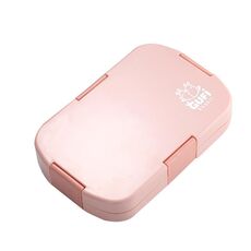 Xingcheng XC-451 Microonde Student Lunch Box Scatola di plastica Comparto portatile Pranzo portatile (rosa)