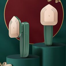 K8 33 W Ferro da stiro portatile Piccolo mini indumento a vapore domestico portatile ferro da stiro, specifiche del prodotto: spina degli Stati Uniti (verde)