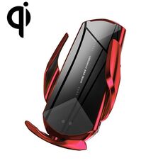 Q2 15W Porta cellulare ad induzione a infrarossi ad induzione a infrarossi a induzione a infrarossi a induzione a infrarossi con micro USB + 8 Pin + Type-C / USB-C Connettore magnetico (rosso)