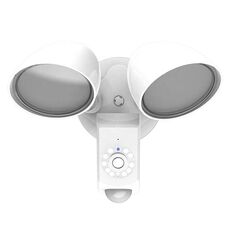 Floorcolo esterno del sensore intelligente del LED 20W con telecamera di sicurezza 1080p, luce bianca 4000k (bianco)