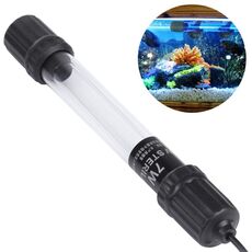 UV-007 7W lampada a lume di disinfezione germicida ultravioletta ultravioletta per acquario, spina UE
