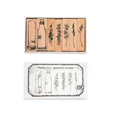 YZFZYZ Combinazione di Loto retrò Set Sigillo Pianta Vaso Guarnizione Manuale Strumento di Decorazione (Primavera Magnifica Luna d'Autunno)