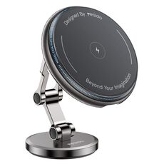 Supporto di ricarica wireless magnetico per auto Yesido C306 da 15 W (nero)