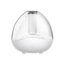 K11 1500ml umidificatore trasparente per uso domestico muto piccolo purificatore d'aria di grande capacità umidificatore ad ultrasuoni di grande capacità, spina cn (bianco)