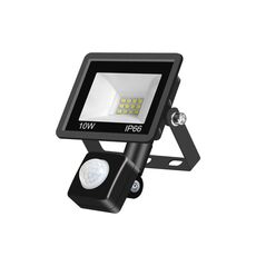 10W PIR LED Spotlight Project Outdoor Project Light Garden Garden a risparmio energetico Floodlight, Stile: (luce bianca fredda)