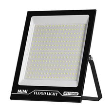 200W Lampada di proiezione LED da 200W all'aperto impermeabile ad alta potenza pubblicità proiettore illuminazione ad alta luminosa illuminazione giardino (luce bianca fredda)