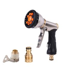 2068 Auto Lavaggio Telescopico Tubo flessibile Giardino Giardino Antico Sprinkler, Stile: Sprinkler + 2 Connettore