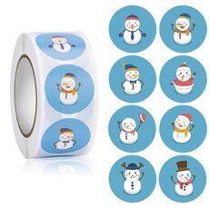 Adesivo sigillante per etichette decorative per regalo di Natale (HA049)