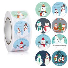 Adesivo sigillante per etichette decorative per regali di Natale (HA050)