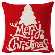 3 pz Biancheria di Natale Rosso Abbraccio federa senza cuscino, Specifica: 45 x 45 cm (SDBZ-00312)