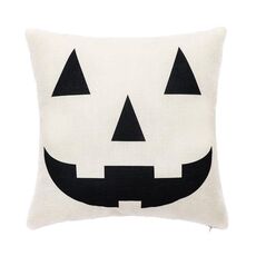 2 Pz SysDWS23 45x45cm Halloween Ornament Federa Caso di stampa digitale stampa senza cuscino (sorriso Ghost)