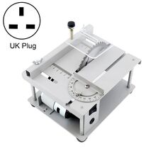 TABELLA DI PRECISO DI PRECISIONE DI PRECISO DI 150W SAW MINI BUSINO PORTATE Lavorazione del legno Lavorazione del legno Sega tagliatrice multifunzionale, spina del Regno Unito