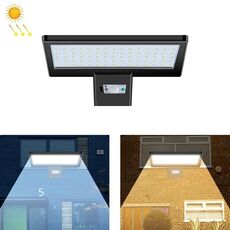 Lampada da strada impermeabile all'aperto Lampada stradale Paesaggio Risparmio energetico Spotlight Solar Light, Stile: Sensazione del corpo (luce bianca calda)