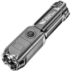 Sorridente SHARK 622A Telescopico focalizzatore a tre ingranaggio LED LED Torcia