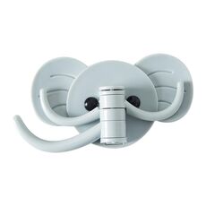 10 pezzi Elephant Seamless Gancio a tre ganci a tre ganci per nail-free Gancio posteriore (blu)
