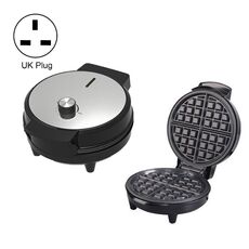 1000W Waffle Maker Prima colazione Breakfast Maker Maker Sandwich Temperatura Temperatura regolabile PAN PAN PAN (spina britannica)