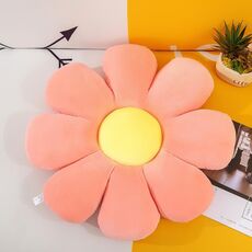 Piccolo fiore daisy morbido cuscino cuscino elastico 72 cm (rosa)