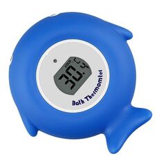 2 PCS Little Pish Baby Bath Baby Termometro elettronico Vasca da bagno Piscina Termometro ad acqua (blu)