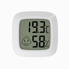 Misurazione della temperatura e dell'umidità misurazione della temperatura del bambino (bianco)