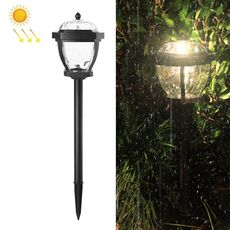 2 LED Solar A Waterproof Garden Garden Light, Stile: Lampada da prato leggero caldo