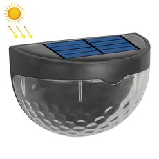 6 Lampada da recinzione per cadere ad acqua solare da esterno a LED (luce bianca)