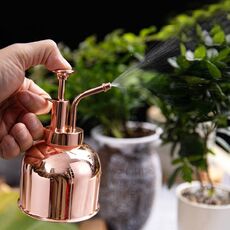 Vintage Brass Gardening carnoso piccolo annaffiatoio (oro rosa)