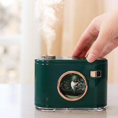 Q30 Desktop Mini Hydrating Dolphin Dolphin Umidificatore, Stile: Versione della batteria (verde Dark Night Verde)