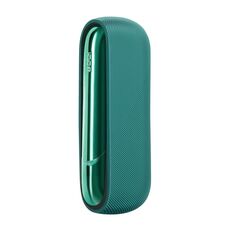 Custodia in silicone elettronico in silicone + copertura laterale per IQO 3.0 / 3.0 DUO (giada verde)