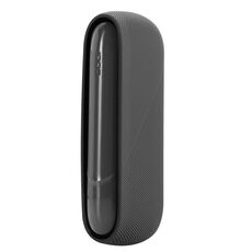 Custodia in silicone per sigarette elettronico + copertura laterale per IQO 3.0 / 3.0 DUO (nero)