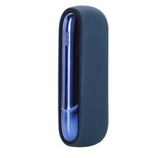 Custodia in silicone in silicone elettronico + copertura laterale per IQO 3.0 / 3.0 DUO (blu scuro)