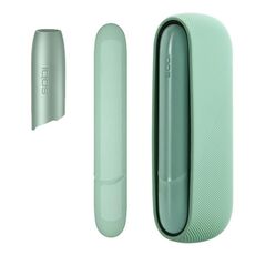 Silicone Case + Side Cover + Top Cover for IQO 3.0 / 3.0 DUO(Grass Green)