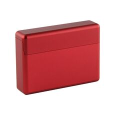 Custodia per sigarette a forma di in lega di alluminio per IQO 2.4 Plus / 3.0 duo (rosso)