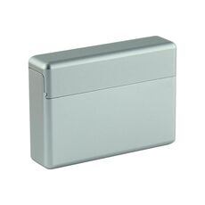 Custodia per sigarette di tipo in lega di alluminio per IQO 2.4 Plus / 3.0 duo (argento)